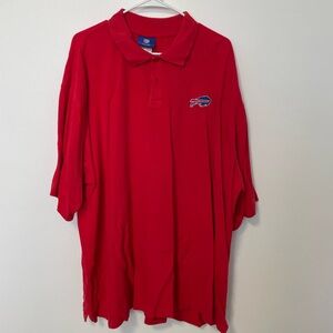 Red Buffalo Bills polo